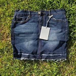 Kancan Blue Jean Mini Skirt Size M